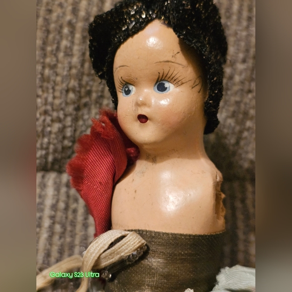 Vintage Fench Doll 1 of 2 - Picture 3 of 6